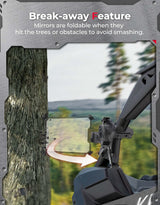 Kemimoto Can-Am Maverick X3 Aluminum CNC UTV X Mirror - Pair