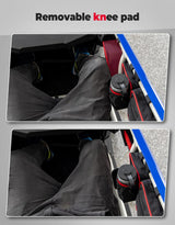 Kemimoto Can-Am Maverick X3 Door Bags w/ Removable Knee Pads - Red