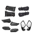 Kemimoto Can-Am Maverick X3 Door Bags & Rear Side Mirror Combo