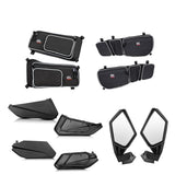 Kemimoto Can-Am Maverick X3 Door Bags & Rear Side Mirror Combo