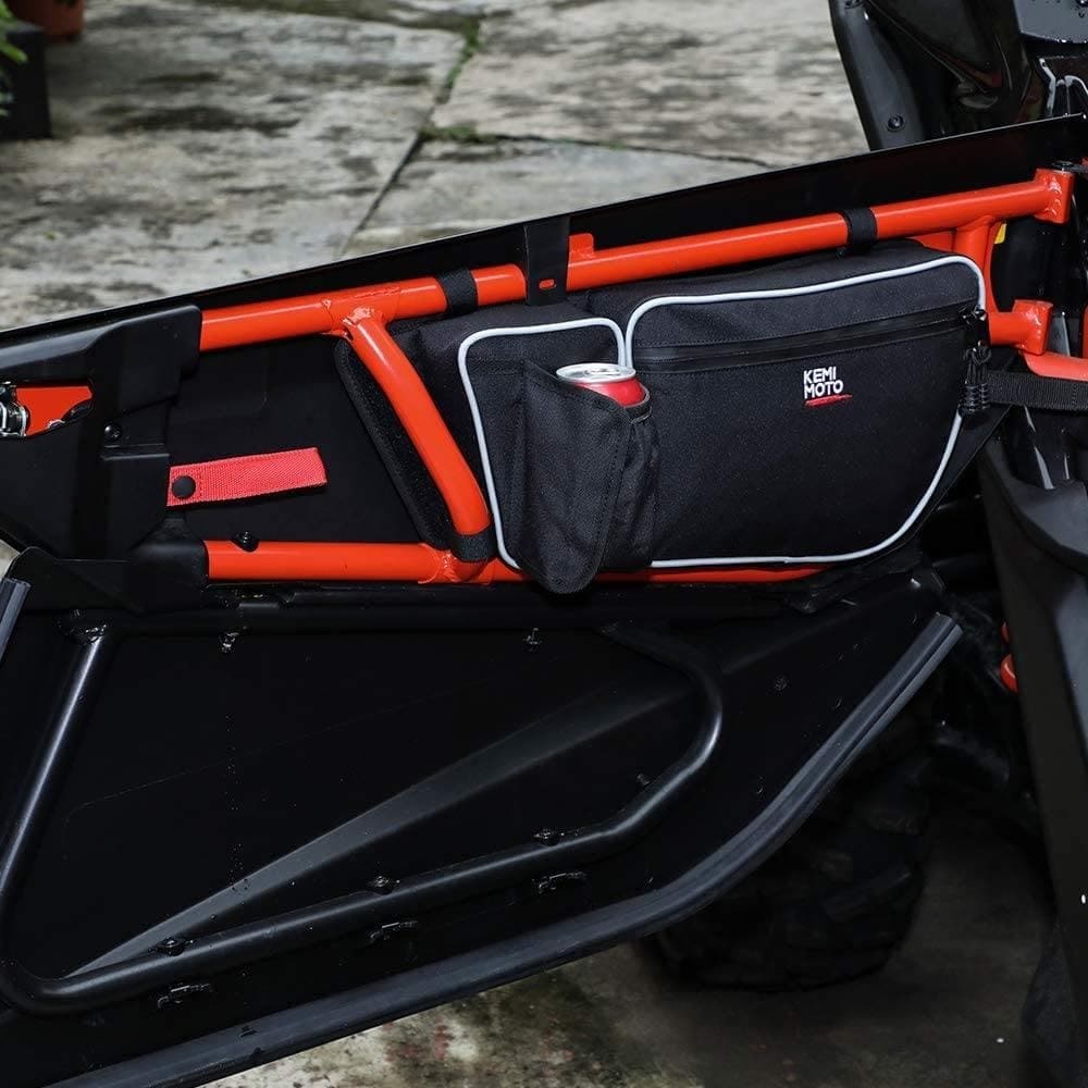 Kemimoto Can-Am Maverick X3 Door Bags & Rear Side Mirror Combo