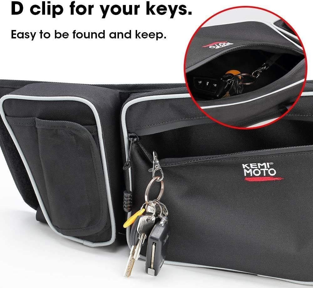 Kemimoto Can-Am Maverick X3 Door Bags & Rear Side Mirror Combo