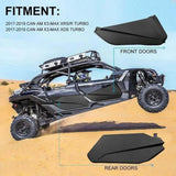 Kemimoto Can-Am Maverick X3 Door Bags & Rear Side Mirror Combo