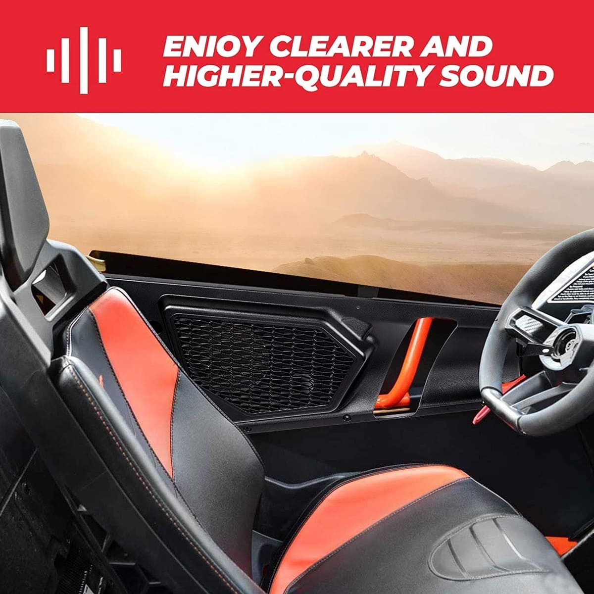 Kemimoto Can-Am Maverick X3 Door Speaker Pods