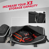 Kemimoto '17-'25 Can-Am Maverick X3 Storage Door Bags w/ Removable Knee Pad