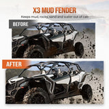 Kemimoto Can-Am Maverick X3 Fender Flares & Nerf Bars
