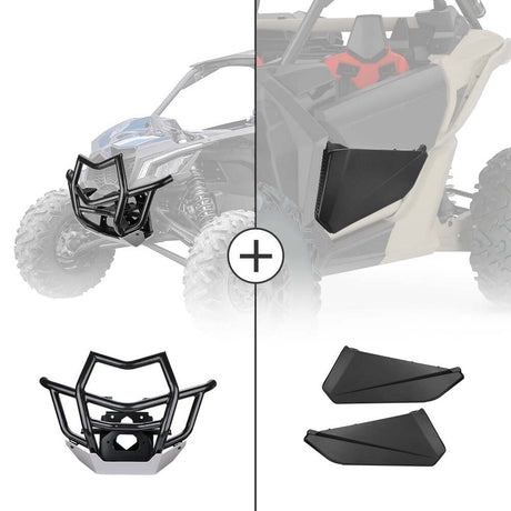Kemimoto Can-Am Maverick X3 Front Bumpers & Lower Doors Panel