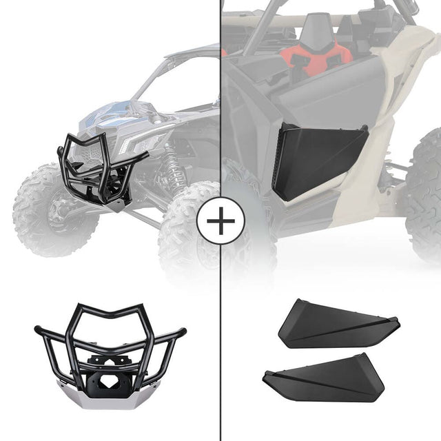 Kemimoto Can-Am Maverick X3 Front Bumpers & Lower Doors Panel