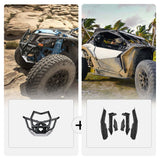 Kemimoto Can-Am Maverick X3 Front Bumpers & Mud Fender Flares