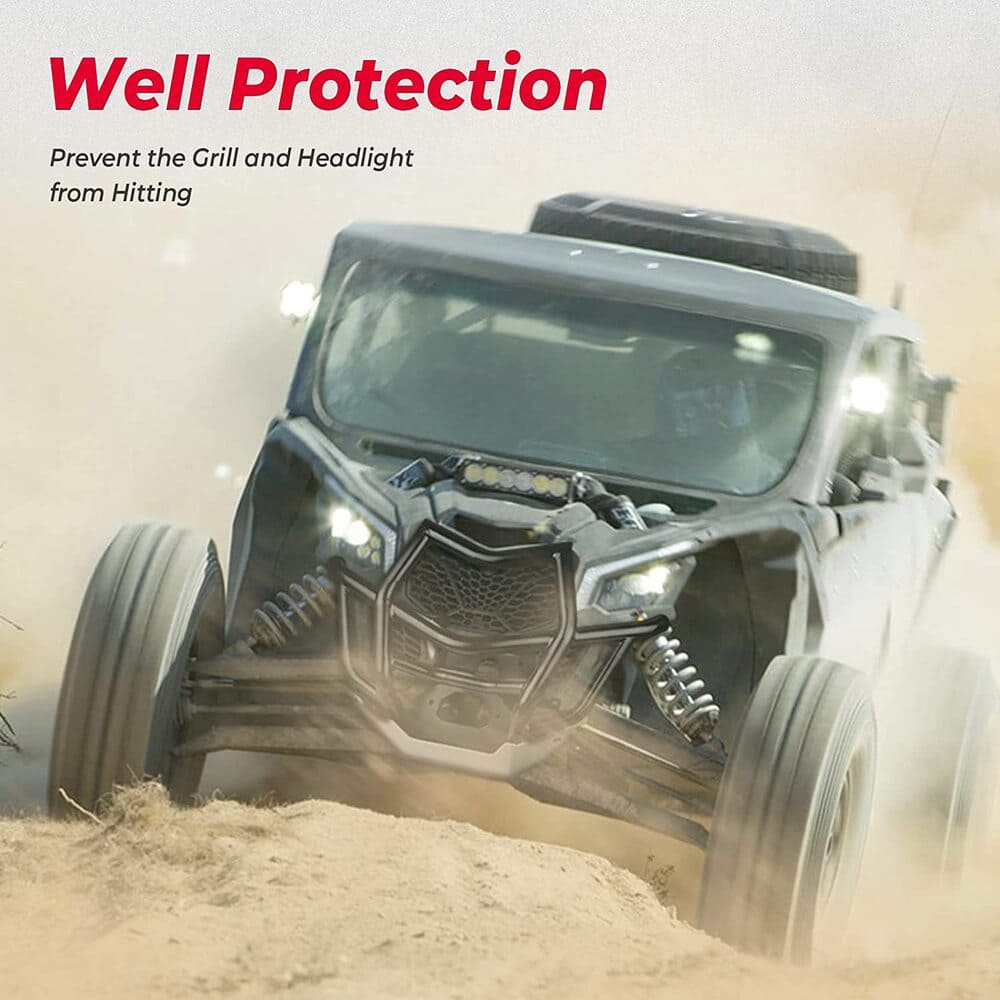 Kemimoto Can-Am Maverick X3 Front Bumpers & Mud Fender Flares