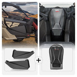 Kemimoto Can-Am Maverick X3 Front Lower Door Inserts & Center Storage Bag