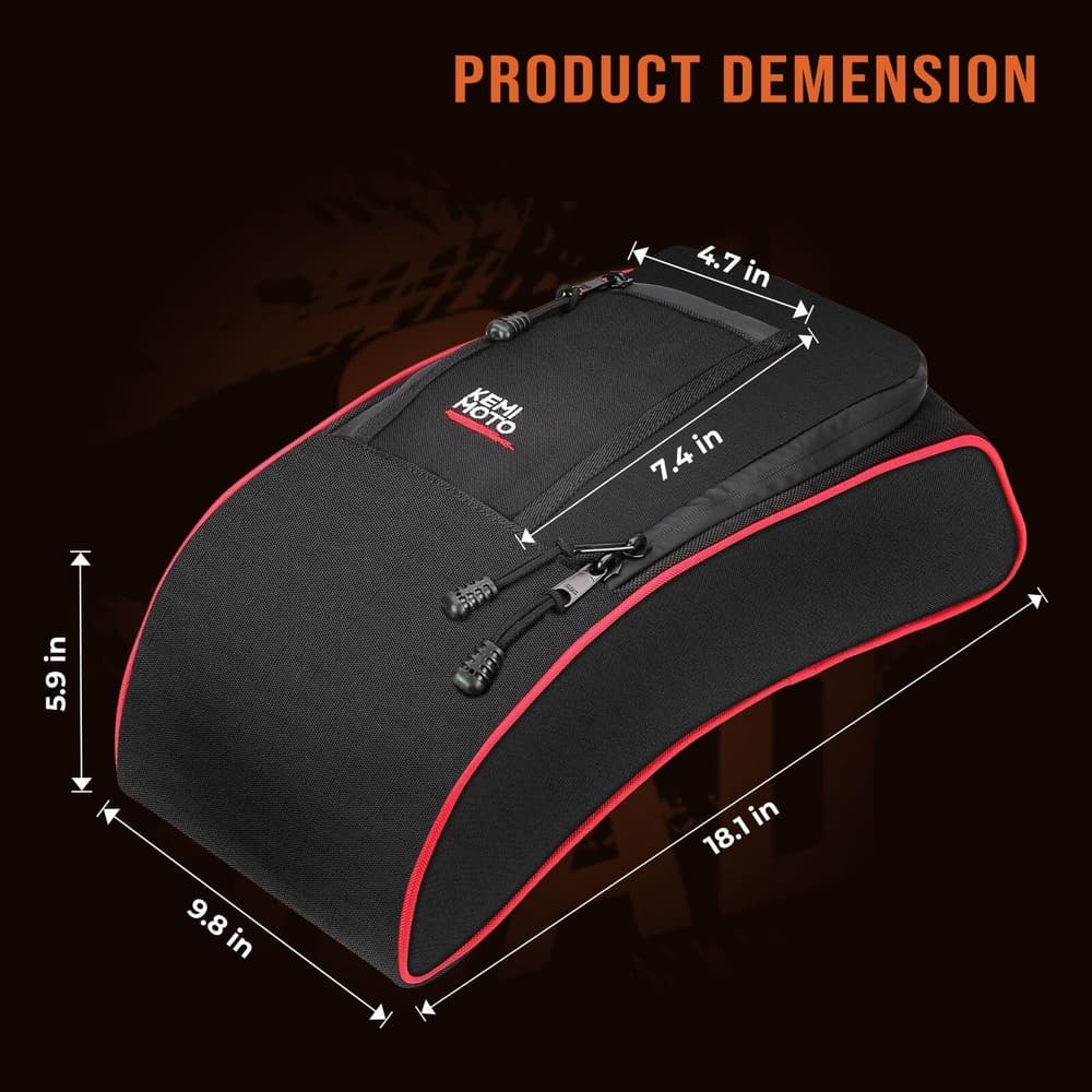 Kemimoto Can-Am Maverick X3 Front Lower Door Inserts & Console Storage Bag