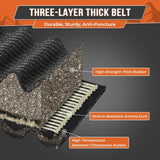 Kemimoto Can-Am Maverick X3 Front Lower Door Inserts & Heavy Duty Belts