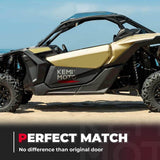 Kemimoto Can-Am Maverick X3 Front Lower Door Inserts & Heavy Duty Belts