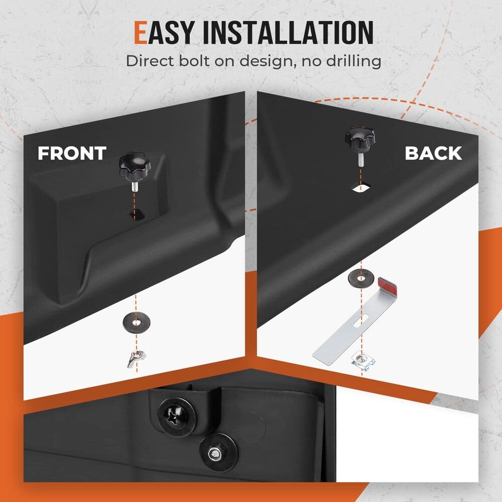 Kemimoto Can-Am Maverick X3 Front Lower Door Inserts & Plastic Roof