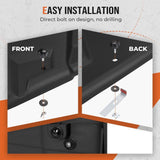 Kemimoto Can-Am Maverick X3 Front Lower Door Inserts & Plastic Roof