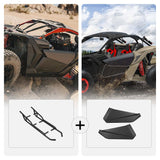 Kemimoto Can-Am Maverick X3 Front Lower Doors & Nerf Bars