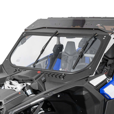 Kemimoto Can-Am Maverick X3 Glass Windshield w/ Sliding Vents