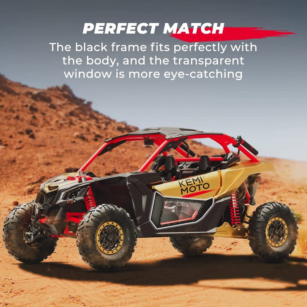 Kemimoto Can-Am Maverick X3 Inserts Clear Lower Door