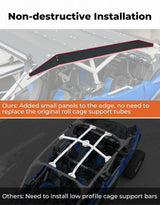 Kemimoto Can-Am Maverick X3 MAX Aluminum Roof w/ LED Light Bar