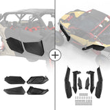 Kemimoto Can-Am Maverick X3 Max Door Panel & Mud Fender Flares