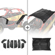 Kemimoto Can-Am Maverick X3 Max Extended Fender Flares & Hard Roof