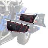 Kemimoto Can-Am Maverick X3 Max Front and Rear Door Bags - Red