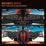 Kemimoto Can-Am Maverick X3 Max Front and Rear Door Bags