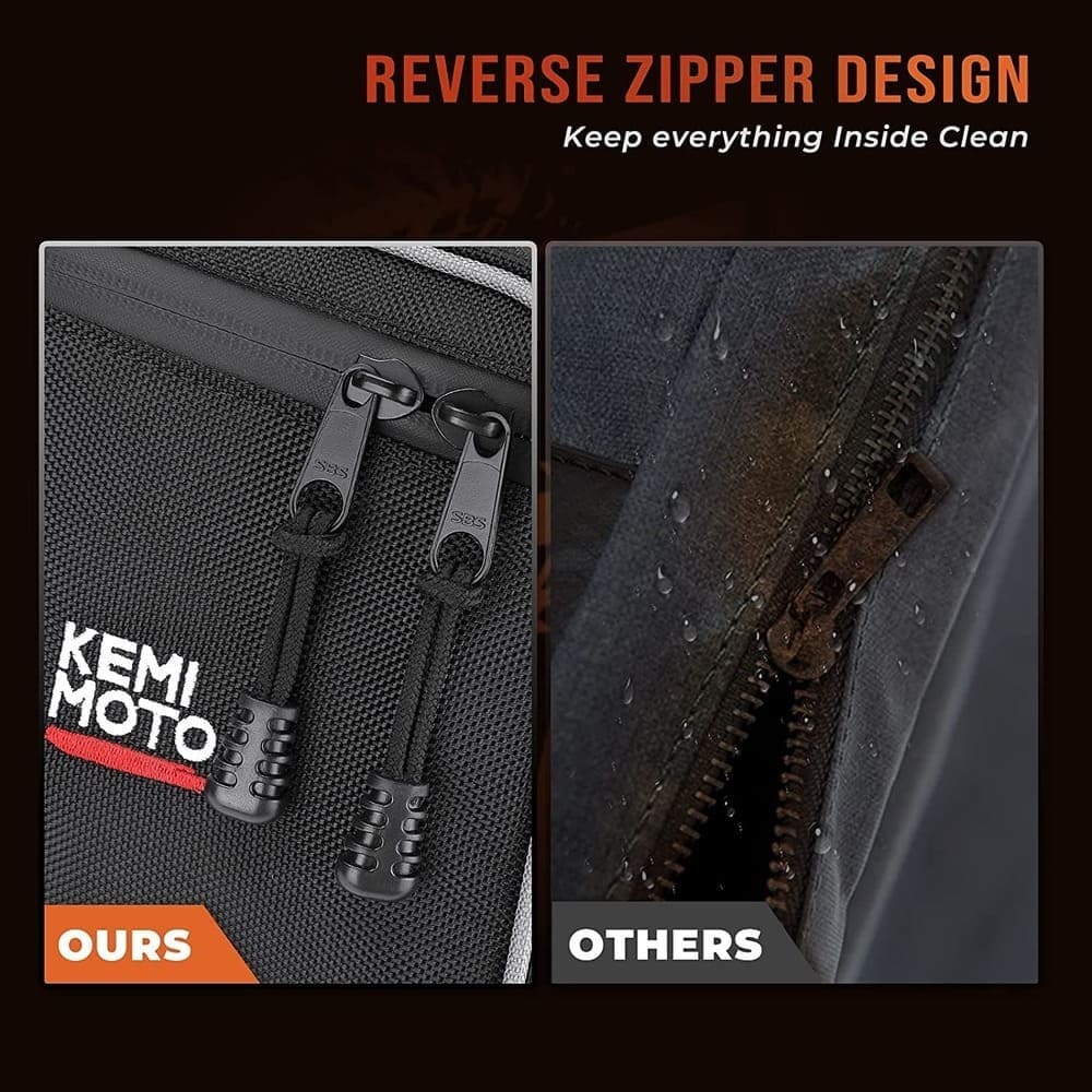 Kemimoto Can-Am Maverick X3 Max Front & Rear Door Bags