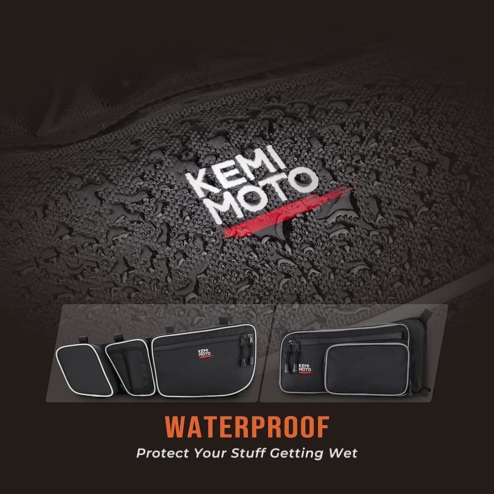 Kemimoto Can-Am Maverick X3 Max Front & Rear Door Bags