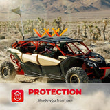 Kemimoto Can-Am Maverick X3 Max Front Bumpers & Hard Roof