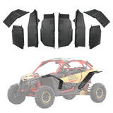 Kemimoto Can-Am Maverick X3 Max Front Lower Doors & Extended Fender Flares