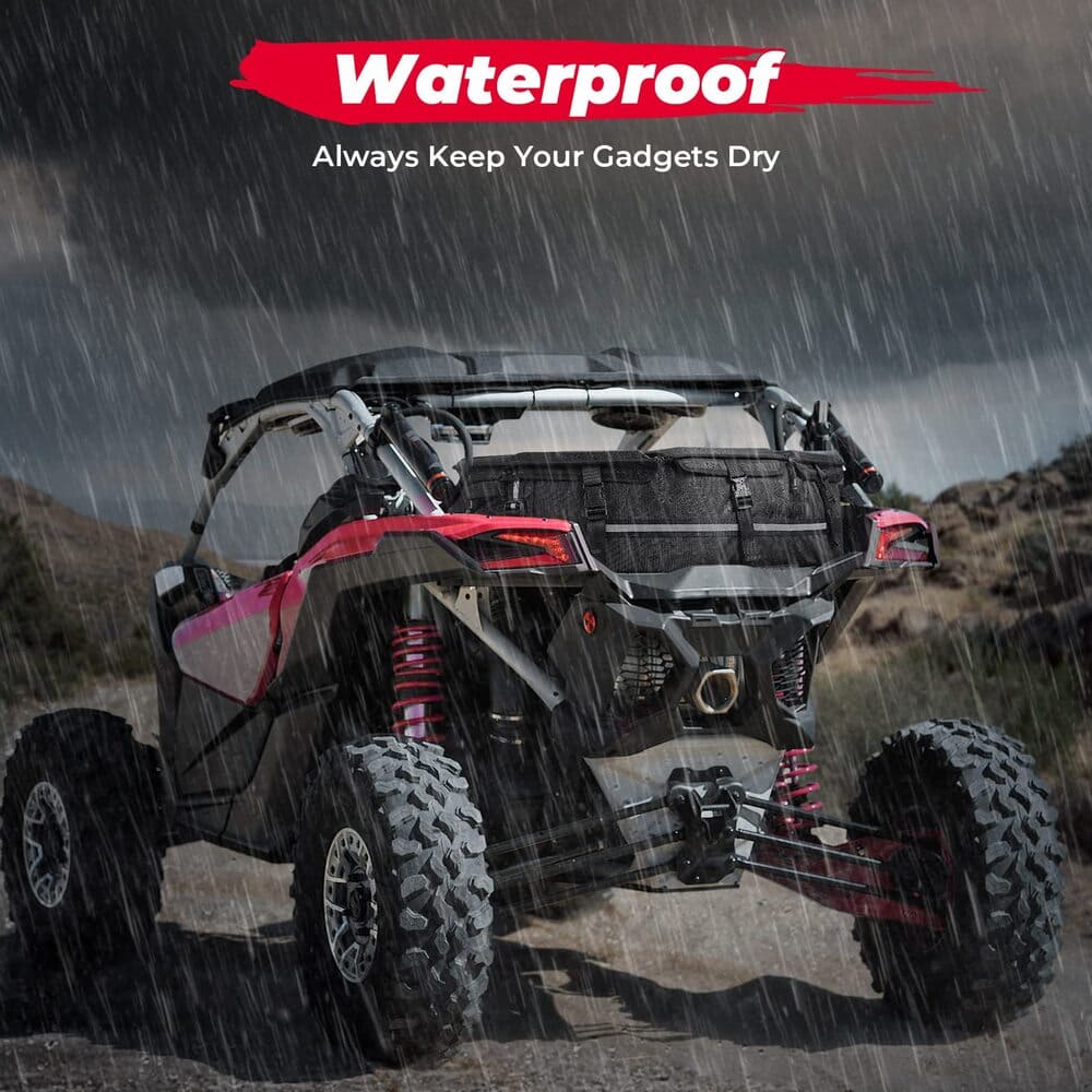 Kemimoto Can-Am Maverick X3 LinQ Pivoting Rack & Rear Storage Box