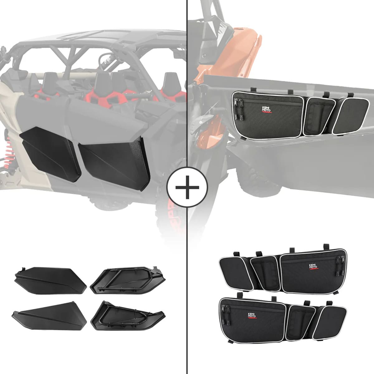 Lower Doors Panels & Door Strorage Bags