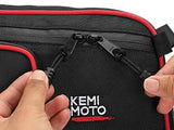 Kemimoto Can-Am Maverick X3 MAX One Set Rear Upper Door Bags - Red