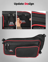 Kemimoto Can-Am Maverick X3 MAX One Set Rear Upper Door Bags - Red