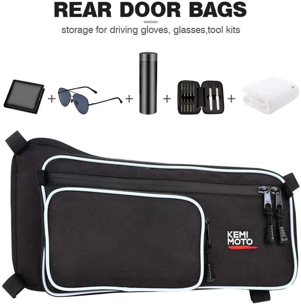 Kemimoto Can-Am Maverick X3 Max Rear Door Bags