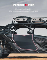 Kemimoto Can-Am Maverick X3 MAX Rear Full Doors Aluminum