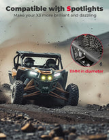 Kemimoto Can-Am Maverick X3/Max Spotlight Ready Front Bumper