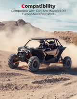 Kemimoto Can-Am Maverick X3/Max Spotlight Ready Front Bumper