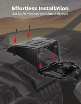 Kemimoto Can-Am Maverick X3/Max Tablet Holder with Storage Box