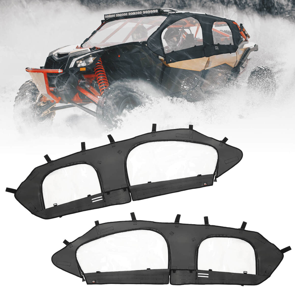 Kemimoto Can-Am Maverick X3 Max Upgraded Soft Cab Enclosure