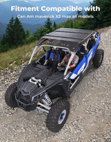 Kemimoto Can-Am Maverick X3 Max UV & Impact Resistant Tinted Roof