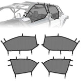 Kemimoto '17-'23 Can-Am Maverick X3 Max Window Nets - Set of 4