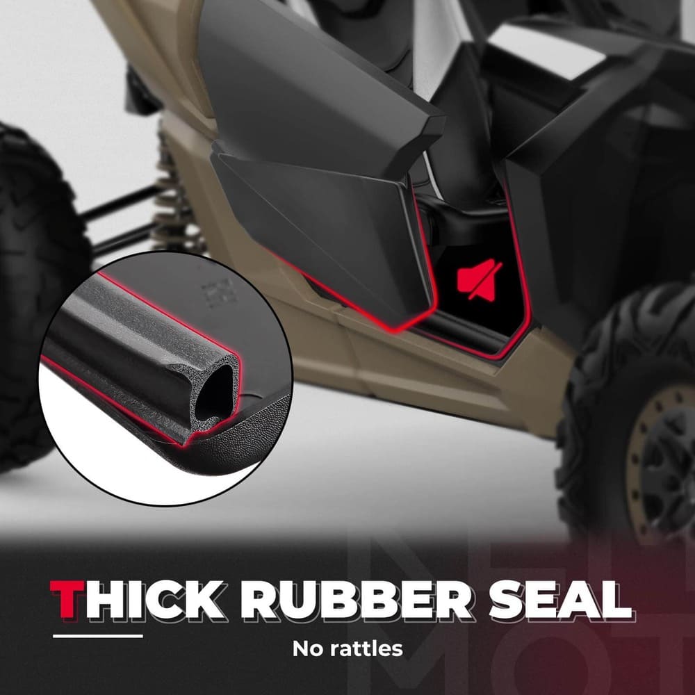 Kemimoto Can-Am Maverick X3 Rear Cargo Tailgate & Bags