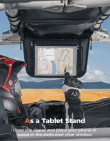 Kemimoto Can-Am Maverick X3 Roof Storage Bag w/ Tablet Holder