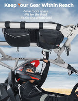 Kemimoto Can-Am Maverick X3 Roof Storage Bag w/ Tablet Holder