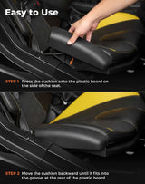 Kemimoto Can-Am Maverick X3 Seat Side Pad Assembly - 1 Pair