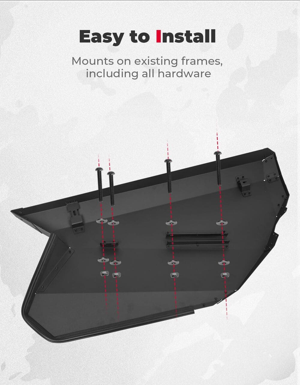 Kemimoto Can-Am Maverick X3 Set of Aluminum Front Full Doors