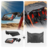 Kemimoto Can-Am Maverick X3 Side View Mirror & Hard Roof